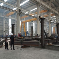 Edificio de Almacén con Estructura de Acero, Nave Industrial Prefabricada, Almacén, Logística, Fábrica, Taller