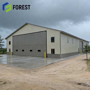 Hangar para Aeronaves de Estructura de Acero Industrial de Alta Resistencia, Aislado para Mantenimiento de Helicópteros, Calidad de Exportación - Product Image 1