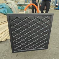 Coussinet de support de pied de grue UHMWPE robuste de 30 tonnes Coussinets de niveau de remorque Feuilles de plastique pour tampon de stabilisateur Utilisation robuste