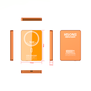 Batería Externa Magnética Semi-Sólida L158B, 10000mAh, Ultrafina de 10.7mm, Carga Rápida Inalámbrica de 15W, Carga PD de 20W, Láser Gratis - Product Image 1