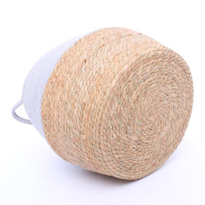 Panier de rangement pliable en corde et coton, nouveau, extra large, respectueux de l'environnement, boîte de rangement tissée, jouets à linge et articles divers, pièces - Product Image 4