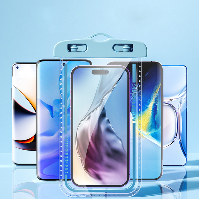 Custom case Plastic clear IP8 X Grade Cell Phone Bag Outdoor Camping Floating Waterproof case Bag