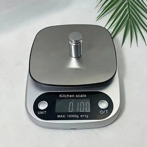 Balance de cuisine numérique en gros 10 kg, électronique, portable, intelligente, pour bijoux, aliments, pâtisserie, outil de mesure multifonction avec écran LCD - Product Image 6