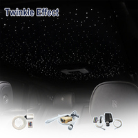 Kit de plafonnier étoilé Starlight, alimentation directe, 5W 16W 18W RGB, fibre optique, éclairage de plafond étoilé pour voiture, éclairage LED intérieur de voiture