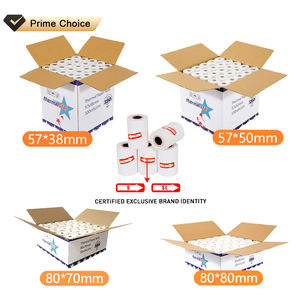 Papier thermique personnalisé papier thermique 58x40mm - Product Image 1