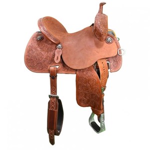 Selle d'équitation western en cuir 100 % naturel de haute qualité pour chevaux, vente en gros 2026 - Cosmico Ventures LR100038 - Product Image 1
