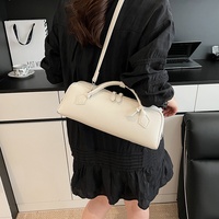Sac à main de créateur en forme de Teckel avec bandoulière amovible, en cuir PU végétalien marron vintage, sac Boston à bandoulière, logo OEM
