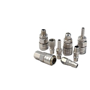 ข้อต่อแบบล็อคอัตโนมัติชนิด C รุ่น SP20 สำหรับท่อลม ข้อต่อคอมเพรสเซอร์ลม SM40 ข้อต่อแบบ Pagoda ตัวผู้ ตัวเมีย - Product Image 1