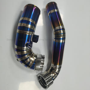 Tubo de entrada de carga de titanio para coche, tubería de entrada para <span class=keywords><strong>BMW</strong></span> <span class=keywords><strong>B58</strong></span> <span class=keywords><strong>140i</strong></span>, 240i, 340i, 440i, 740i F20-F23, F30-F36, G11-G12 Supra A90 G20 M340i - Product Image 4