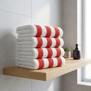 Serviette de plage turque moderne de luxe, 100% coton, douce, haute absorption, séchage rapide, toutes saisons - Product Image 1
