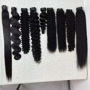 Extensiones de Cabello Humano Natural 10A, Rizos Boho para Trenzas, Cabello Virgen Teñido a Granel, Mechones Dobles Cosidos a Máquina para Mujeres - Product Image 2