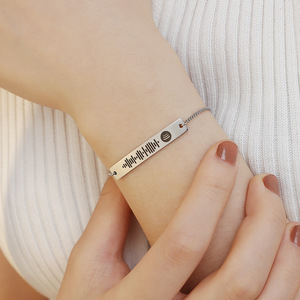 Winwinwin-<span class=keywords><strong>pulsera</strong></span> de acero inoxidable con grabado de código, envío directo, <span class=keywords><strong>Spotify</strong></span> Premium - Product Image 6