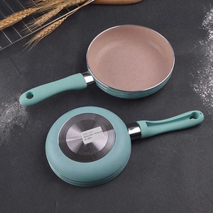 12cm Mini McRib omlet Pan pembe yeşil mavi Pan çocuklar mutfak DIY - Product Image 3