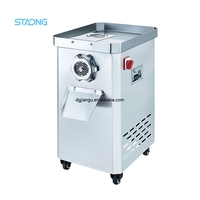 Hachoir à viande vertical automatique haute puissance, machine à farcir la viande à grande capacité