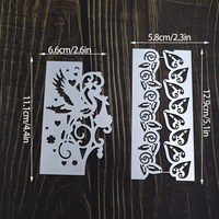 Matrices de découpe en métal bricolage moules Scrapbooking fabrication de papier découpes artisanat papier carte artisanat gaufrage découpes