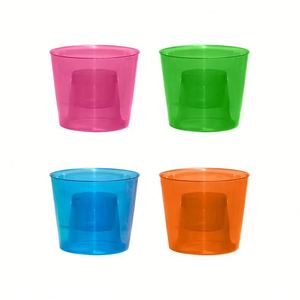 Gobelets en PS à paroi simple, imprimés UV personnalisés, jetables, écologiques, biodégradables, sans BPA, pour événements promotionnels - Product Image 3