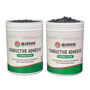 Hai phần Epoxy carbon keo <span class=keywords><strong>d</strong></span>ẫn điện | EMI che chắn keo cho điện tử & mạch ô tô | ISO chứng nhận - Product Image 1