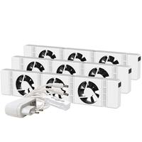 Ensemble Speed COMFORT Mono, adapté aux radiateurs et convecteurs de 50 cm à 70 cm de longueur, ventilateur de refroidissement