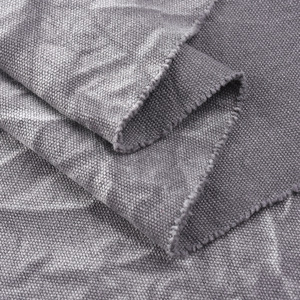 Tissu en toile de lin et coton tie-dye 145 cm 300 g/m² pour textile de maison, résistant aux plis - Product Image 4