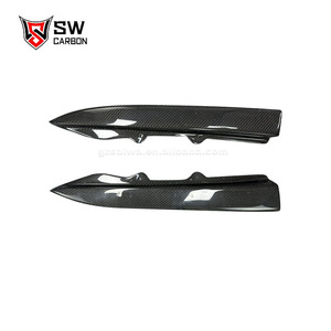 <span class=keywords><strong>Coin</strong></span> de séparation de pare-chocs arrière en fibre de carbone véritable pour BMW Série 3 F30 M Sport 2013-2018 Accessoires automobiles en fibre de carbone - Product Image 4