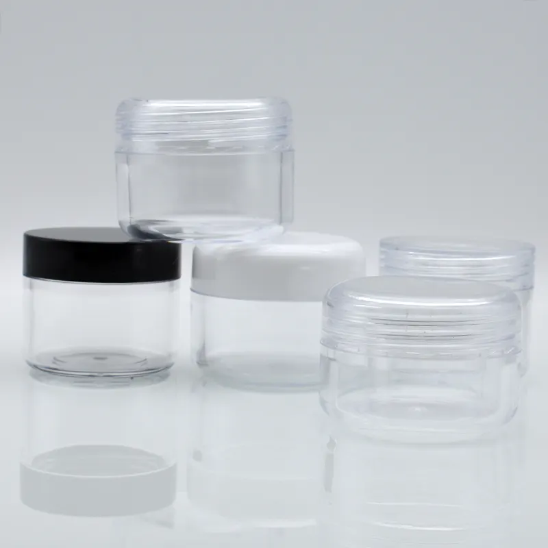 In Voorraad 2.5G 3G 5G 3Ml 15Ml 20Ml 25Ml 30 Ml 30 Gram plastic Cosmetische Jar 20 Gram 10G 15G 20G 25G 30 Ml 30G Plastic Pot Met deksel