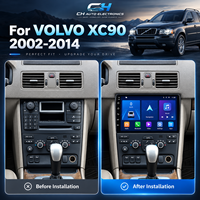Volvo XC90 2002-2014 Android 15 Araç Radyosu Multimedya Stereo GPS Navigasyon WiFi DSP CarPlay 360 Kamera