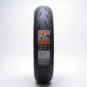 Nouveau pneu radial tubeless CST CM-DR pour moto, avant/arrière, pour remplacement/réparation, compatible avec 100/80 <span class=keywords><strong>R17</strong></span> à 150/60 <span class=keywords><strong>R17</strong></span> - Product Image 1