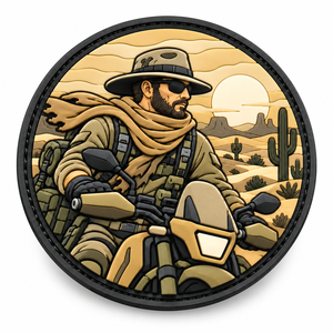 Eco-Friendly Outdoor Adventure Style Soft Rubber Silicone Custom Style Logo Hook And Loop Pvc Patch - Product Image 4