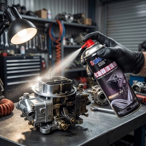 Limpiador de Carburador para Autos y Motocicletas, Limpiador de Manómetros y Inyectores de Combustible, <span class=keywords><strong>Desengrasante</strong></span> Potente - Product Image 5