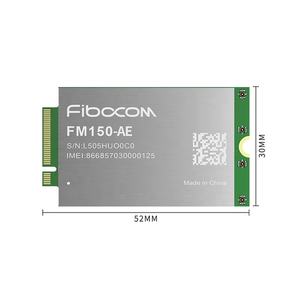 Modulo Fibocom 5G M.2 FM150-<span class=keywords><strong>AE</strong></span> 5GNR LTE Cat 20 WCDMA Sub-6GHz NSA & SA <span class=keywords><strong>Asia</strong></span>, europa, Australia - Product Image 1