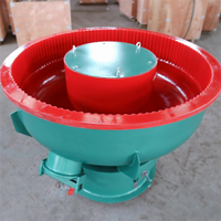 Machine de finition vibratoire en céramique industrielle de 150 L pour le dégauchissage et le dégraissage des pièces métalliques
