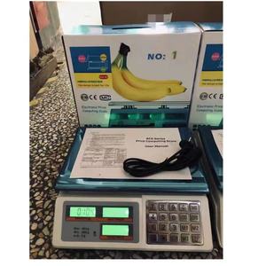 30kg/40kg Englische Version Elektronische Preis waage Elektronische Plattform waage Edelstahl knopf - Product Image 3