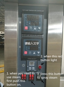 Chất Lượng Cao Đá <span class=keywords><strong>Hearth</strong></span> 3 Boong 12 Khay Boong Lò Nướng Bánh Điện - Product Image 6