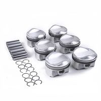 Suku Cadang Mesin Mobil Berkualitas Tinggi K24 Fb25 4efte Set Piston dan Ring Forged untuk Chevrolet Aveo Daewoo Matiz Opel 1.6