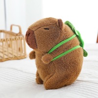 Peluche Capybara Détachable Personnalisable Porte-clés Pendentif de Sac Pendentif de Cartable Style Animal