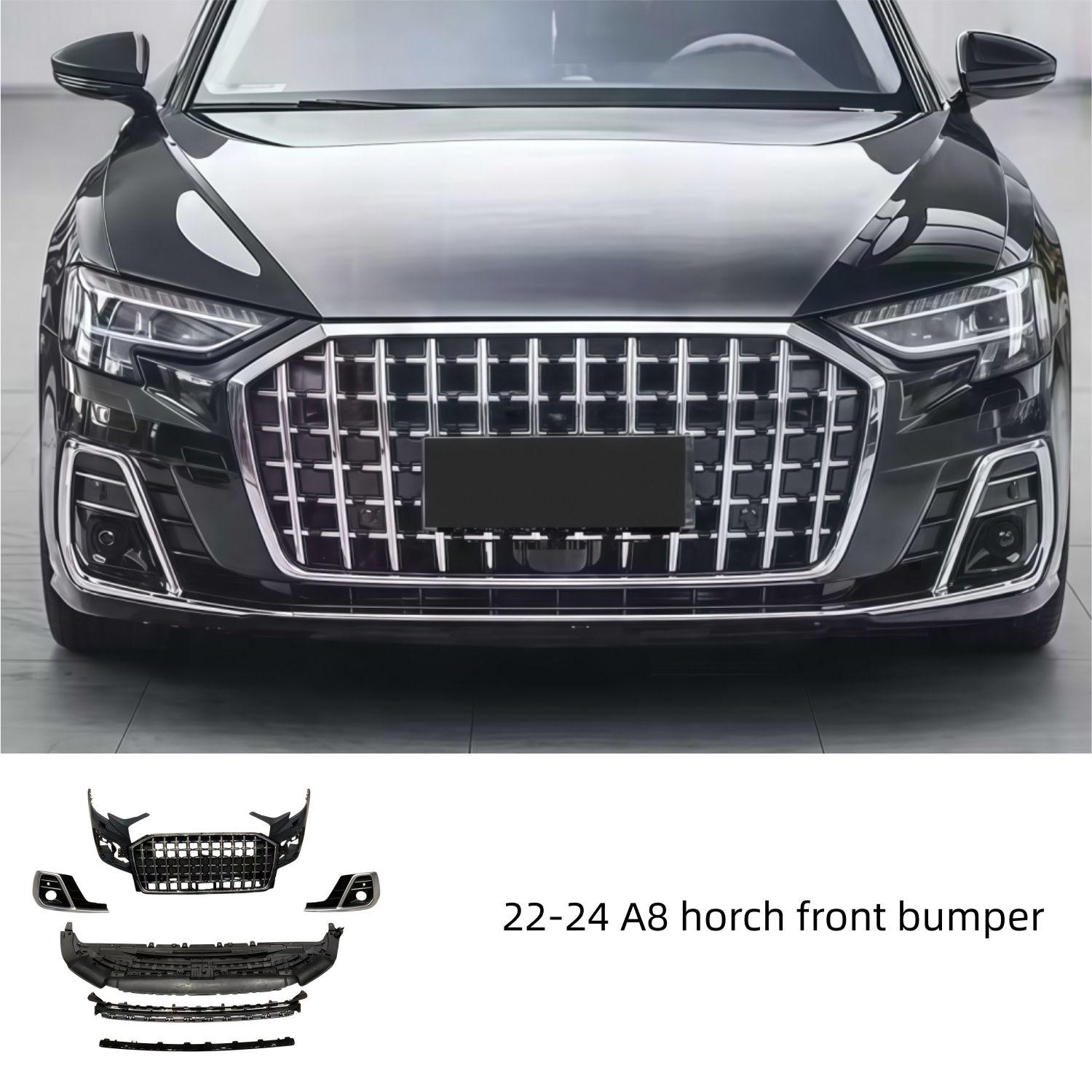 22-24 A8 horch front bumper