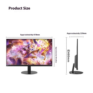 Lecoo für Lenovo 27-Zoll-2K-IPS-<span class=keywords><strong>Monitor</strong></span> gebogen 75Hz 8Bit breiter Farbverlauf Schlank Niedrig Blau Licht Neu 27-Zoll 2K IPS <span class=keywords><strong>LCD</strong></span> Desktop ASV - Product Image 5