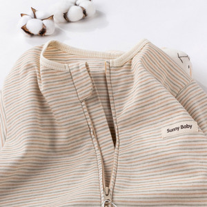 Sacos <span class=keywords><strong>de</strong></span> <span class=keywords><strong>Dormir</strong></span> <span class=keywords><strong>de</strong></span> Algodón Orgánico 100% para Bebés y Niños Pequeños, Antibacterianos, Transpirables, con Cierre <span class=keywords><strong>de</strong></span> Cremallera y Manga Larga, Venta al Por Mayor - Product Image 3