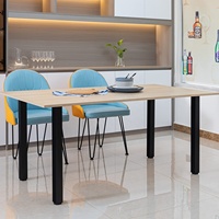 Pieds de table Hauteur réglable Restaurant Bureau Banc en acier Salle à manger Café Meubles de salle à manger Table en métal Pieds de bureau pour table