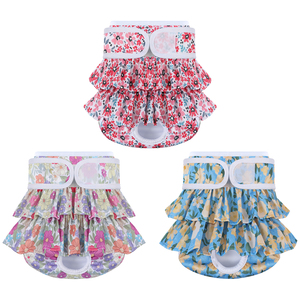 3 पैक कुत्ते डायपर महिला कुत्तों के लिए अत्यधिक अवशोषित पिल्ला कुत्ते के डायपर के लिए गर्मी में - Product Image 1