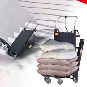 2 Battery Stair Climbing Hand Truck 3000W Electric Power 500kg Load Stair Climber Crawler Stair <strong>Dolly</strong> Cart with Crawler Belt - Product Image 4