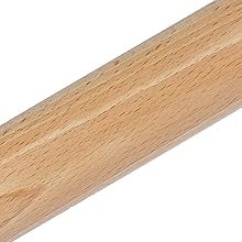 Wellshow Sport Montado en la pared Tradicional de madera maciza Ballet Barre Dance Bar Ballet Barrel Studio Set 2 Barras de madera - Product Image 4