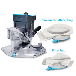 Sacchetto filtro ultra-grande da 10 litri per la massima raccolta di detriti, aspiratore per foglie portatile ricaricabile per piscine interrate e fuori terra - Product Image 4