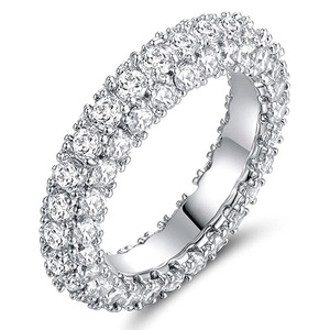 Anello con Design Geometrico su Tre Lati, Anello Semplice per Uomo e Donna - Product Image 2