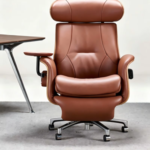 Silla de Oficina Eléctrica de Masaje al por Mayor, 160 °   Silla Ejecutiva Reclinable de Cuero con Función de Ventilación - Product Image 3