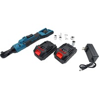 Nouvel ensemble de clés à cliquet sans fil de qualité industrielle, batterie au lithium 12V-21V, kit d'outils électriques avec chargeur