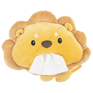 Caja de pañuelos de felpa con diseño de animales, multiusos, divertida, portátil, bonita, para uso diario, venta al por mayor - Product Image 1