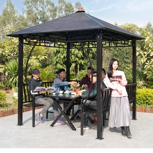 China Song-Dynasty y Tang-Dynasty Style Marble Garden Round Gazebo Pavilion Garden Outdoor para la venta - Product Image 5