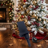 Transformateur d'alimentation HYT 8 fonctions IP44 étanche AC/DC 24V 0.2A-0.3A à brancher en matériau PC pour guirlandes lumineuses de Noël