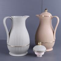 Bouteille isotherme haut de gamme arabe, thermos, cafetière avec revêtement en verre